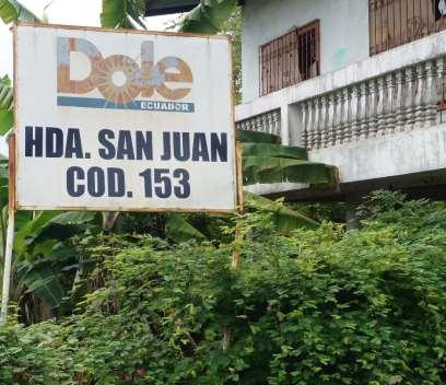 HACIENDA SAN JUAN The San Juan plantation is located in the Roberto Astudillo district, in the Roberto Milagro parish.