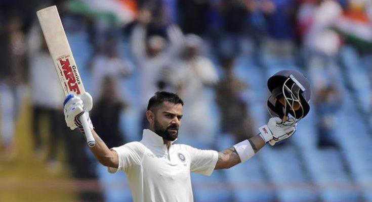 SPORTS Virat Kohli becomes the second fastest player to score 25 test centuries at Perth during the second test match with Australia Kohli has taken 127 innings to reach the mark which is three