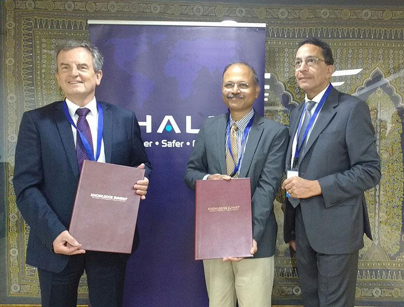 which is provided to all the users and Restricted Service (RS), which is an encrypted service provided only to the authorised users IIT, Madras to collaborate with Thales, a France-based digital firm