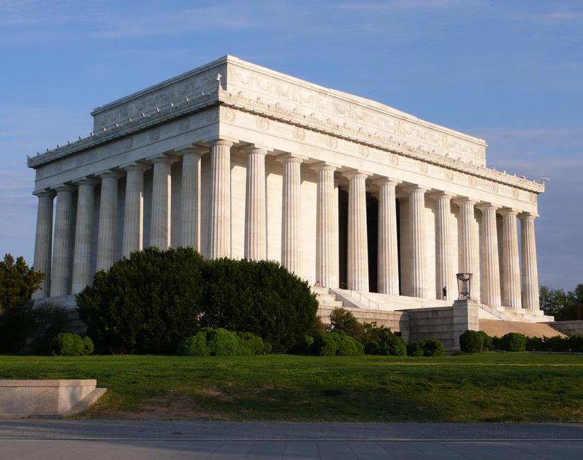 This Is the largest memorial dedicated to one person in the world. The Abraham Lincoln Memorial opened to the public in 1922 is known as the temple of freedom.