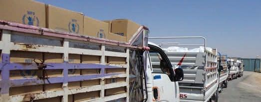 During September, WFP continued to import food into Syria through the principal supply corridors of Beirut and Tartous, while increasing the use of Lattakia port.