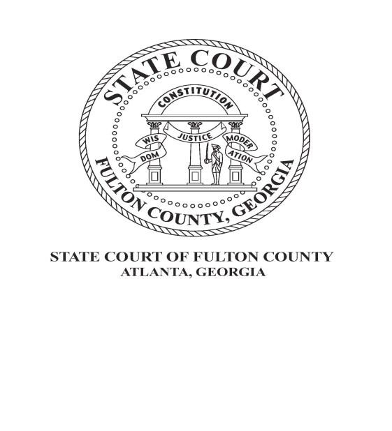 STATE COURT OF FULTON COUNTY 2019 Appointment of Permanent Process Server Packet State Court Permanent Process Servers 1 st Time Applicant Renewal Any and all permanent process server orders from the