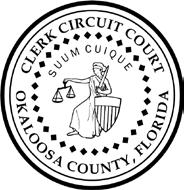 JD Peacock II CLERK OF THE CIRCUIT COURT, OKALOOSA COUNTY, FLORIDA DISPOSITION OF PERSONAL PROPERTY INSTRUCTIONS ***A disposition of personal property is filed for very small estates where there is