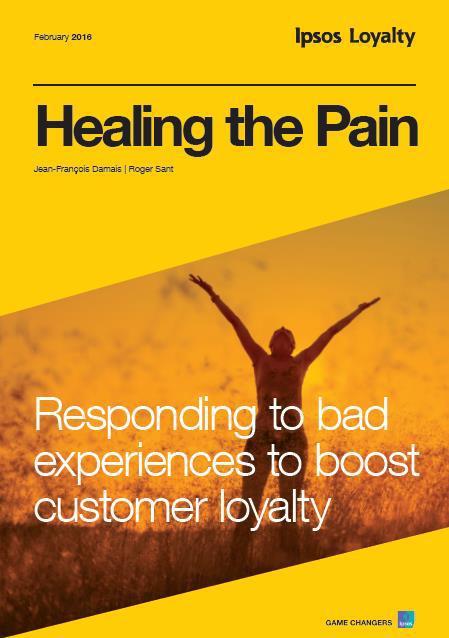 HEALING THE PAIN Healing the Pain introduces the concept of Smarter Closed Loop Feedback, helping companies maximise the ROI of customer feedback programmes and reduce customer complaints and churn.