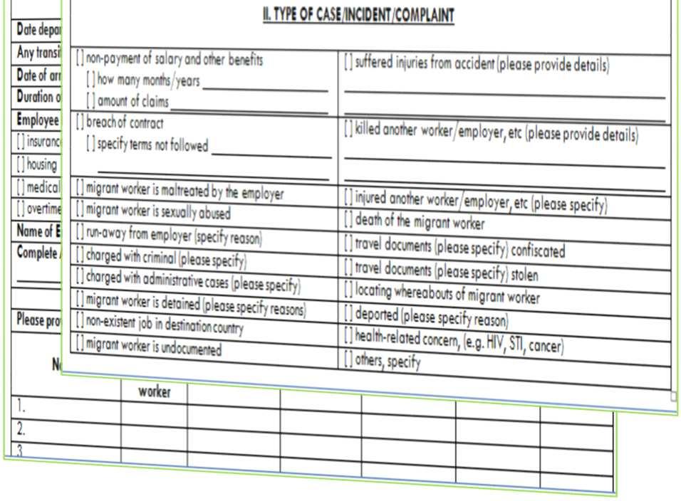 Standard Complaint Form o Process Flow o ATUC Info