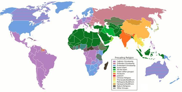 Four largest religions World Religions Adherents % of world population Different Belief Systems Christianity