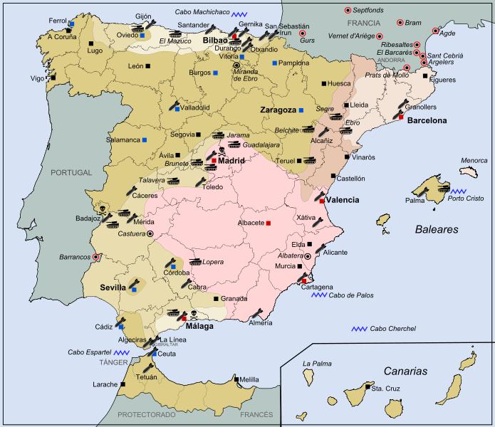 . Spanish Civil War : Map (http://en.wikipedia.org/wiki/file:guerra_civil_espa%c3%b1ola.