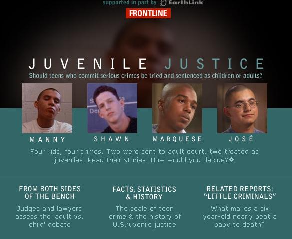 Juvenile Justice System Juvenile justice system is in place to deal with infants and children up to age 18.
