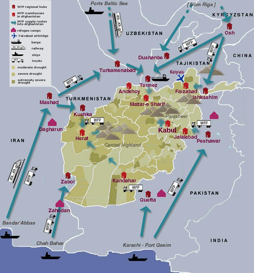 Supply Routes Map