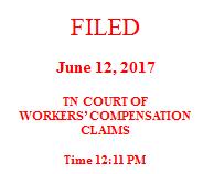 TENNESSEE BUREAU OF WORKERS' COMPENSATION IN THE COURT OF WORKERS' COMPENSATION CLAIMS AT NASHVILLE Linda Farrington, Employee, v. NIA Association, Employer, And Bridgefield Cas. Ins. Co., Carrier.
