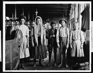 Children in textile mills Children in textile mills Much of the new southern textile industry was based