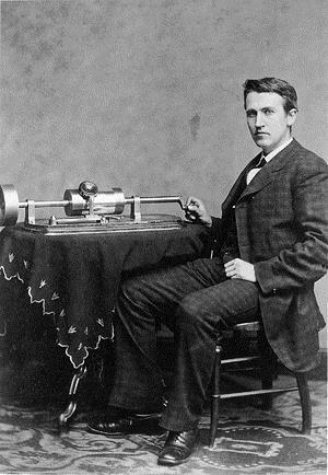Edison with phonograph lab Edison with phonograph lab Thomas Edison, the most prolific inventor of the post-civil War era, and his invention "factories" patented hundreds of creations, including the