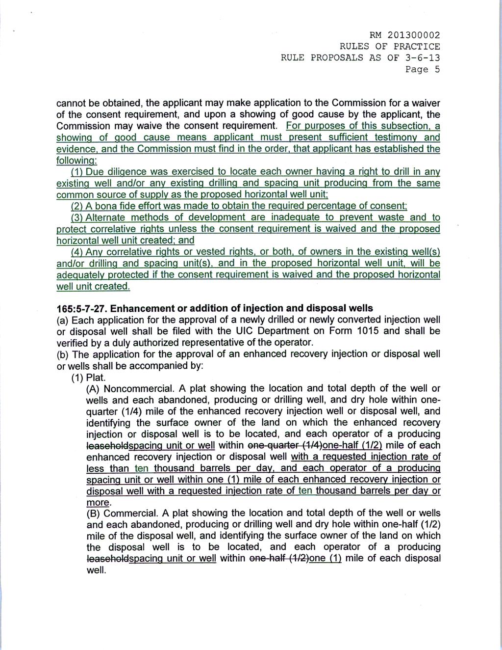 Page 5 cannot be obtained, the applicant may make application to the Commission for a waiver of the consent requirement, and upon a showing of good cause by the applicant, the Commission may waive