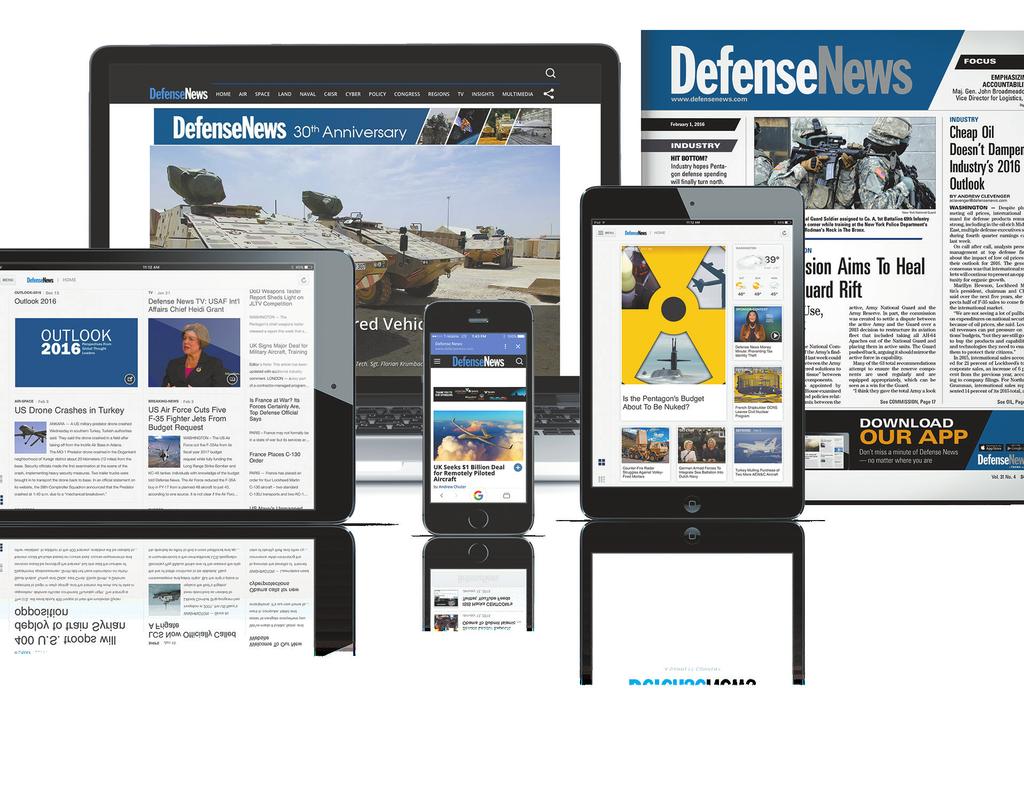 The global news leader covering defense, national security, policy and procurement.