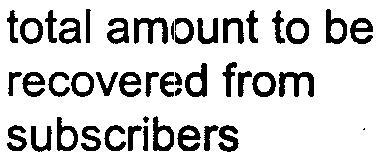 each subscriber's share In any case, the company shall extend its plant along public rights of way