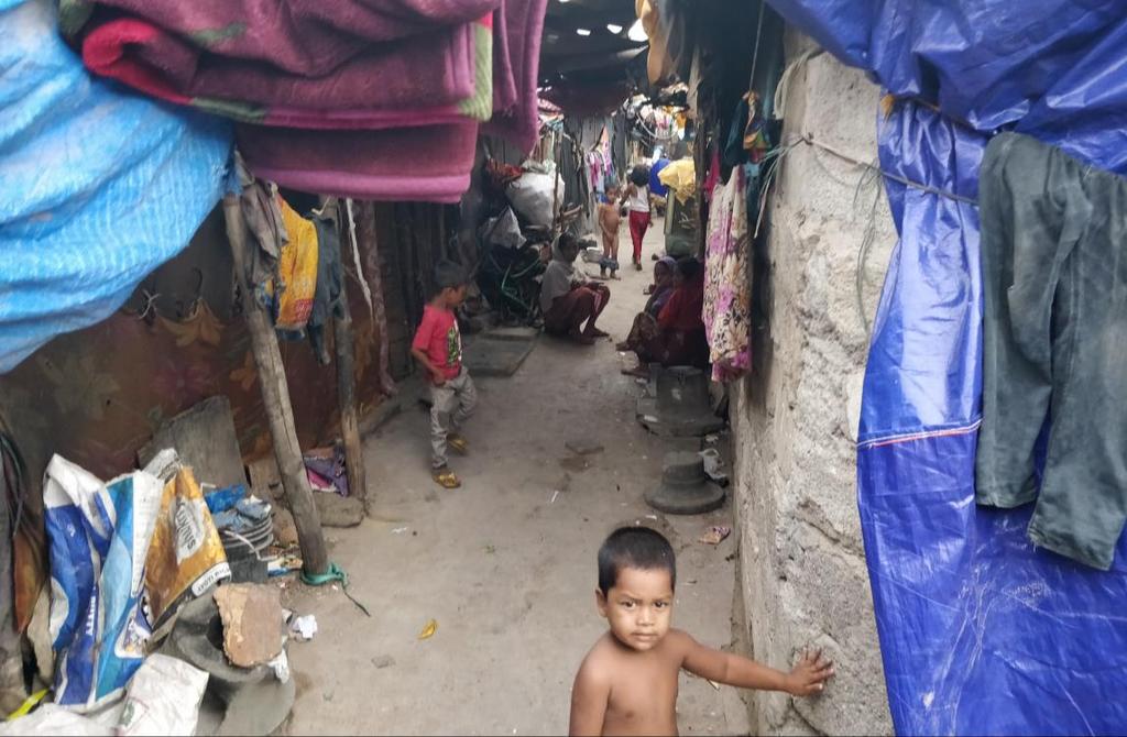 Day 2 29 June 2018 Settlement 5 3 Baba Nagar, On its second day, the