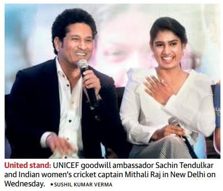 Page-18- Sachin and Mithali bat for the rights of girls