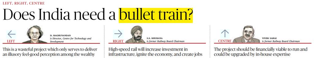 Mumbai-Ahmedabad bullet train No justification on the grounds of economic viability or public service Handful of high-income countries Japan s pioneering Shinkansen Commercial centres, 50% of Japan s