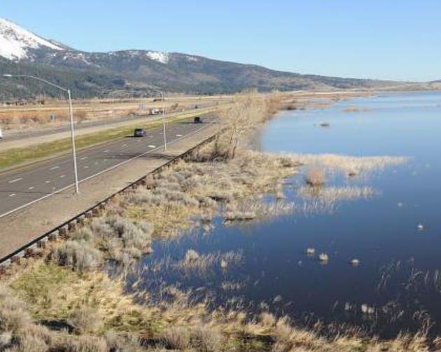 I-580 AND WASHOE LAKE RECENT NEWS REPORTS ASKED NDOT ABOUT THE FLOODING POTENTIAL THIS WINTER WE VE WORKED WITH OTHERS TO MANAGE FLOWS THIS YEAR, DIVERTING SOME FLOW TO STEAMBOAT CREEK MAINTENANCE