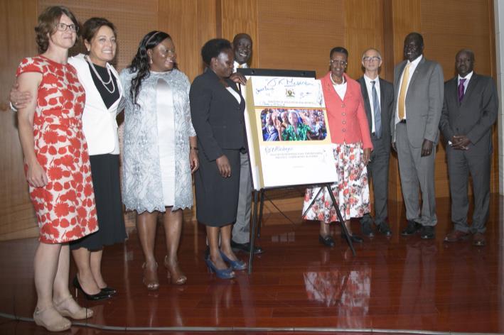 This Plan was developed by a government-led task team, with the support of UNICEF and UNHCR, pulling together development and humanitarian sector experts to support Uganda s education response to the