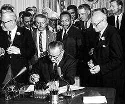 Civil Rights Act 1964 Landmark civil rights legislation that