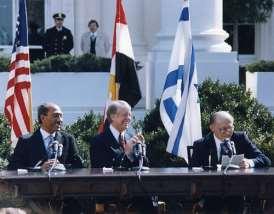 Camp David Accords Agreements between Israel and Egypt signed on September 17,
