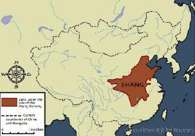 Map of Shang China Early Chinese History (Cont.) Chou or Zhou (pronounced Joe )- ca.