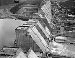 influenced by the success of the TVA and started building dams?