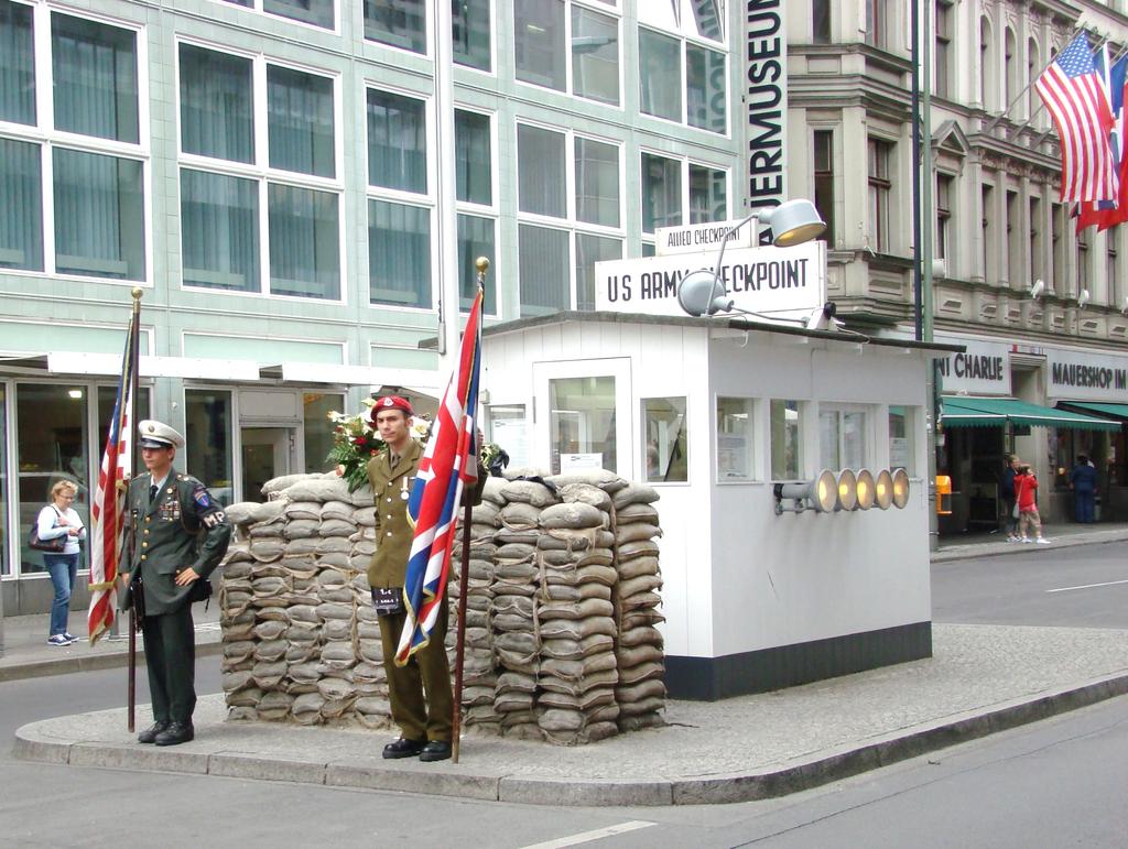Saturday 24th November At Checkpoint Charlie students will receive a guided, which showcases the history of this famous gap in the Berlin Wall.