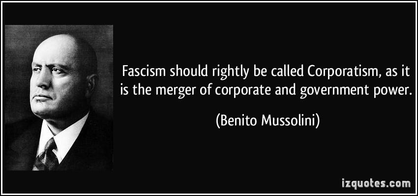 Fascist Corporatism Government Industry -