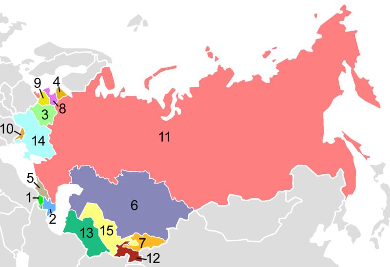 Kazakhstan; 7. Kyrgyzstan; 8. Latvia; 9. Lithuania; 10.