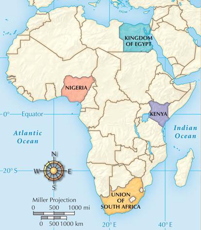 Throughout the 1920s and 1930s, Africans in Kenya, Nigeria, South Africa, and other countries resisted the colonial system.