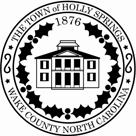 Holly Springs Town Council Regular Meeting 1 of 5 MINUTES The Holly Springs Town Council met in regular session on Tuesday,, in the Council Chambers of Holly Springs Town Hall, 128 S. Main Street.