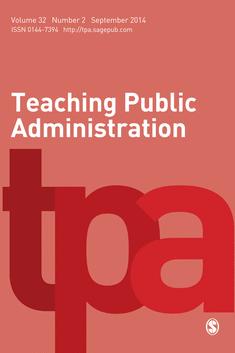 Published twice a year in association with the Joint University Council Public Administration Committee, Teaching Public Administration (TPA) is a peer-reviewed journal that focuses on teaching and