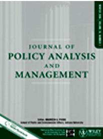 The JOURNAL OF POLICY ANALYSIS AND MANAGEMENT encompasses issues and practices in policy analysis and public management.