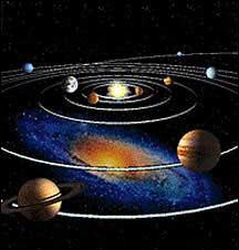 planets take elliptical orbits & travel at different speeds b.