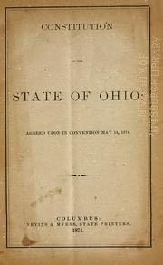 io Constitution 1851 Ohioans want to replace 1st Constitution because: authors failed to see