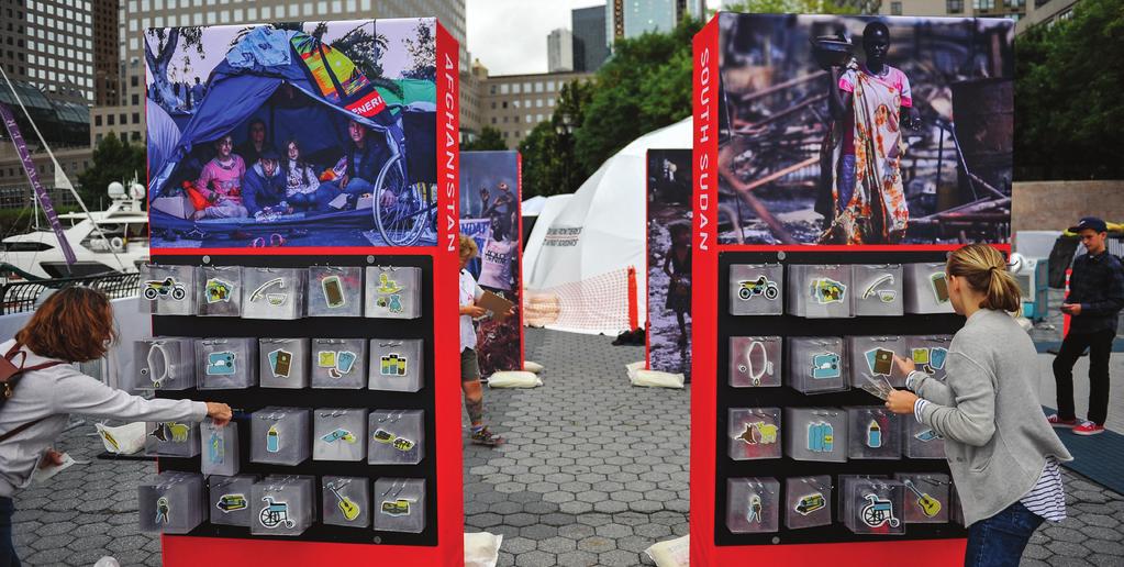 exhibition OVERVIEW>>> About Forced From Home Presented by Doctors Without Borders/Médecins Sans Frontières (MSF), Forced From Home is a free, interactive, outdoor exhibition and guided tour designed