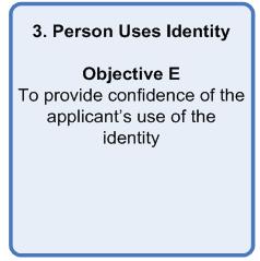 Person Links to Identity Linking Social Footprint Interviews Attributed identity: consists of components of a person's identity that are given at birth, their full name, date and place of birth, and