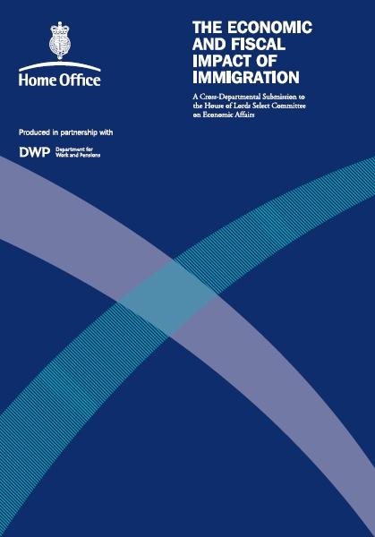 Labour contested assessments of impact of post-accession migration Home Office estimated 6 billion