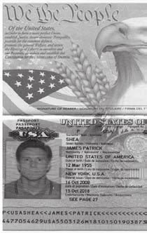 counterfeiting skills to create fraudulent documentation for that identity, and obtain a genuine U.S. passport from State.