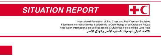 PALESTINE RED CRESCENT SOCIETY 14 May 2001 appeal no. 15/2001 situation report no.