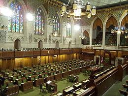 The major law-making body in Canada s political system The members of parliament (MPs) are the members of the House of Commons Voters elect MPs into the house of commons