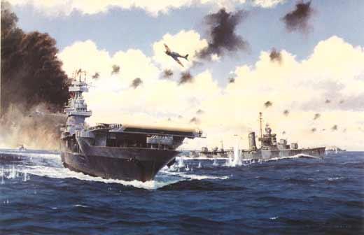 World War II--Pacific Japan bombed Pearl Harbor.