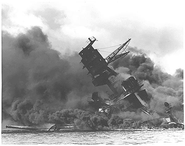 The United States declared war on Japan and Germany.