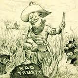 the trusts ( Trust Buster = a myth) Teddy did break up The Northern Securities Company