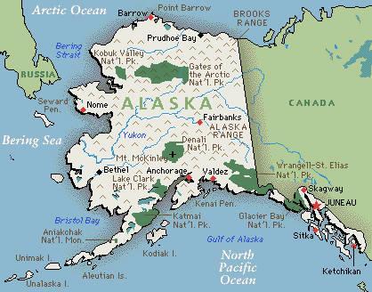 To get to the gold fields by sea, you must cross American territory called the Alaska Panhandle Canadian s had to ask for permission to travel