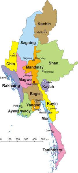 Design & Methods (2/2) The areas selected were Tanintharyi Division, Kayah state and Sagaing Division.