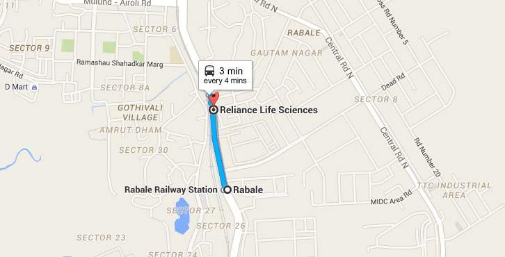 Route Map To AGM Venue AGM VENUE ADDRESS: Dhirubhai Ambani Life Sciences