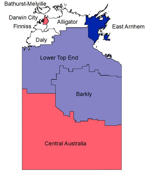 Figure 3: Distribution of non-resident workers around the Northern Territory 3.5.